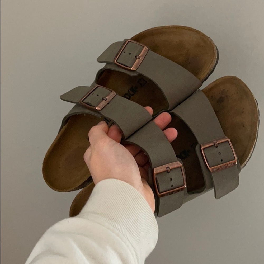 Birkenstock Arizona Stone Color Size 39